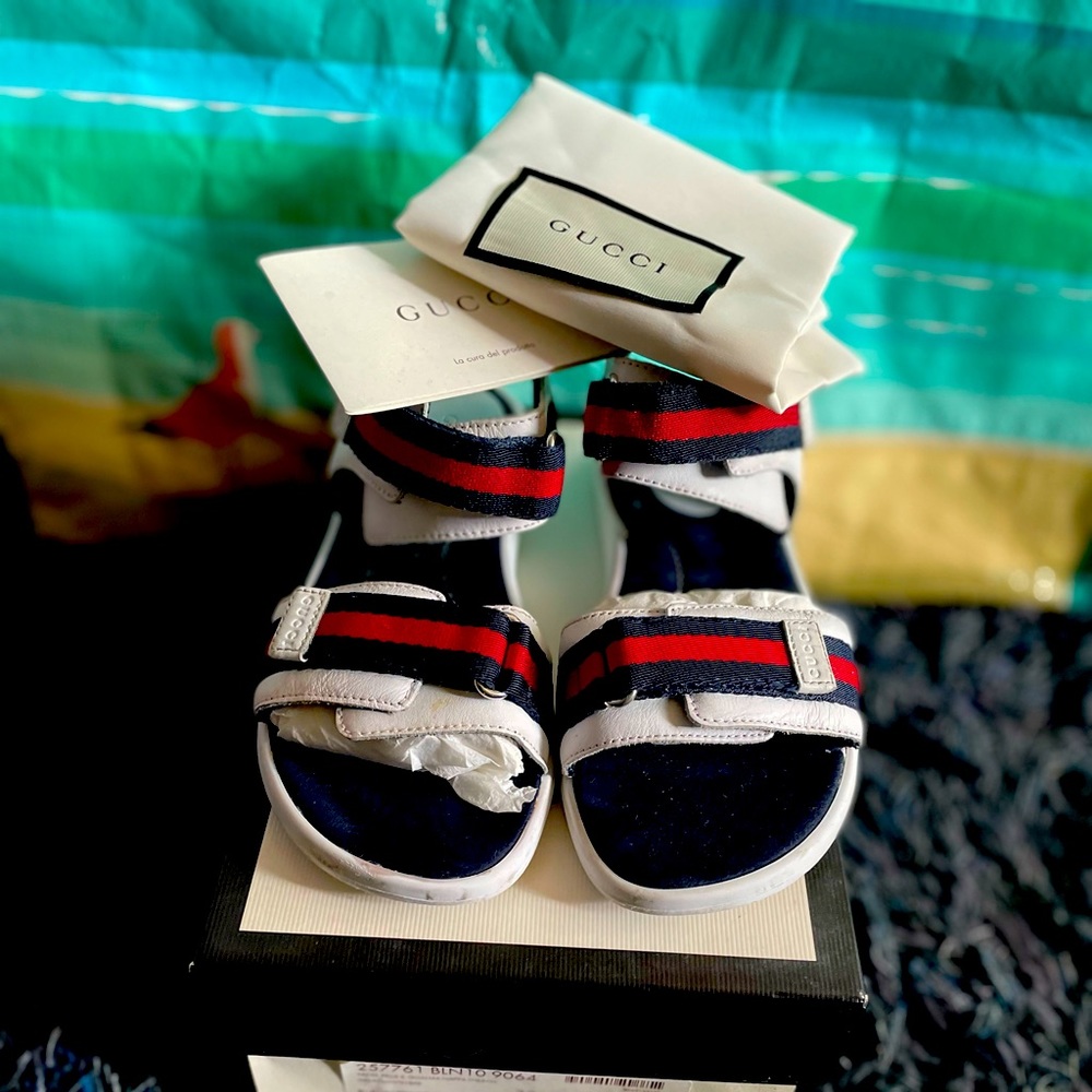 Kids authentic Gucci Sandals